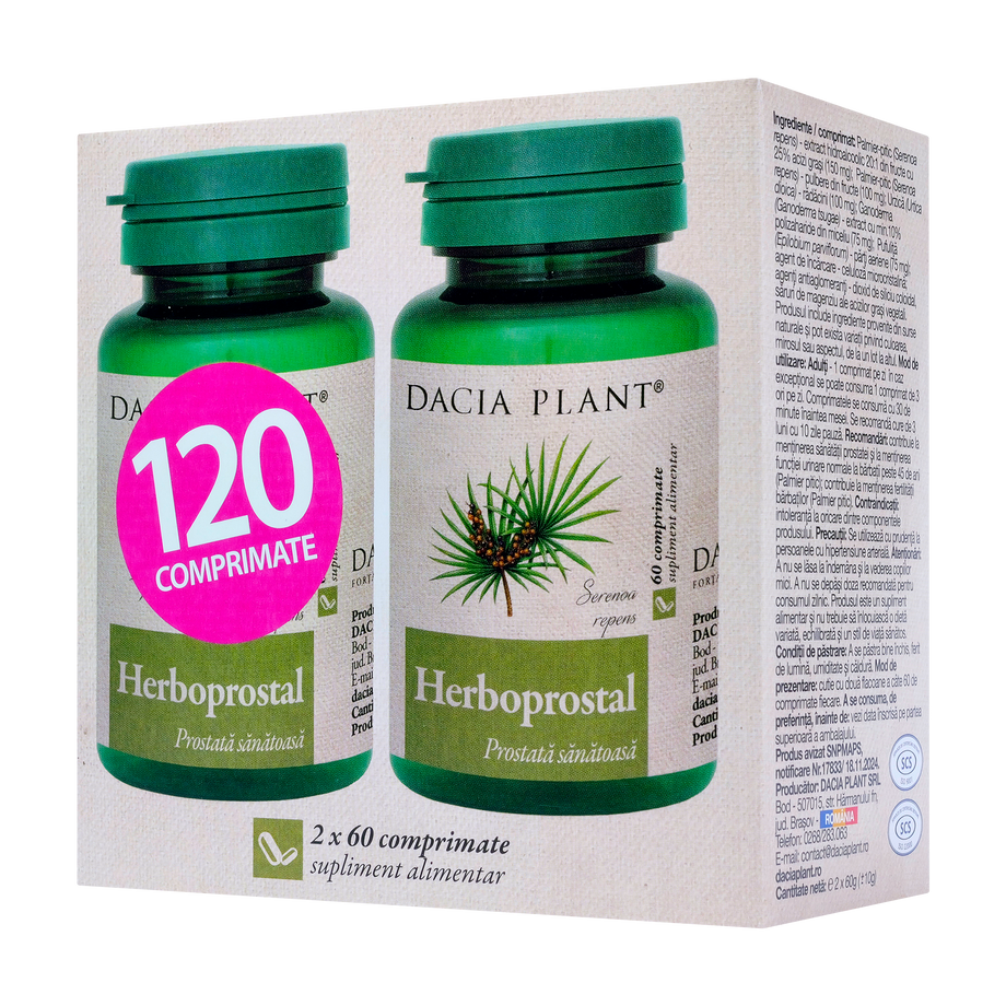 Herboprostal 120 comprimate