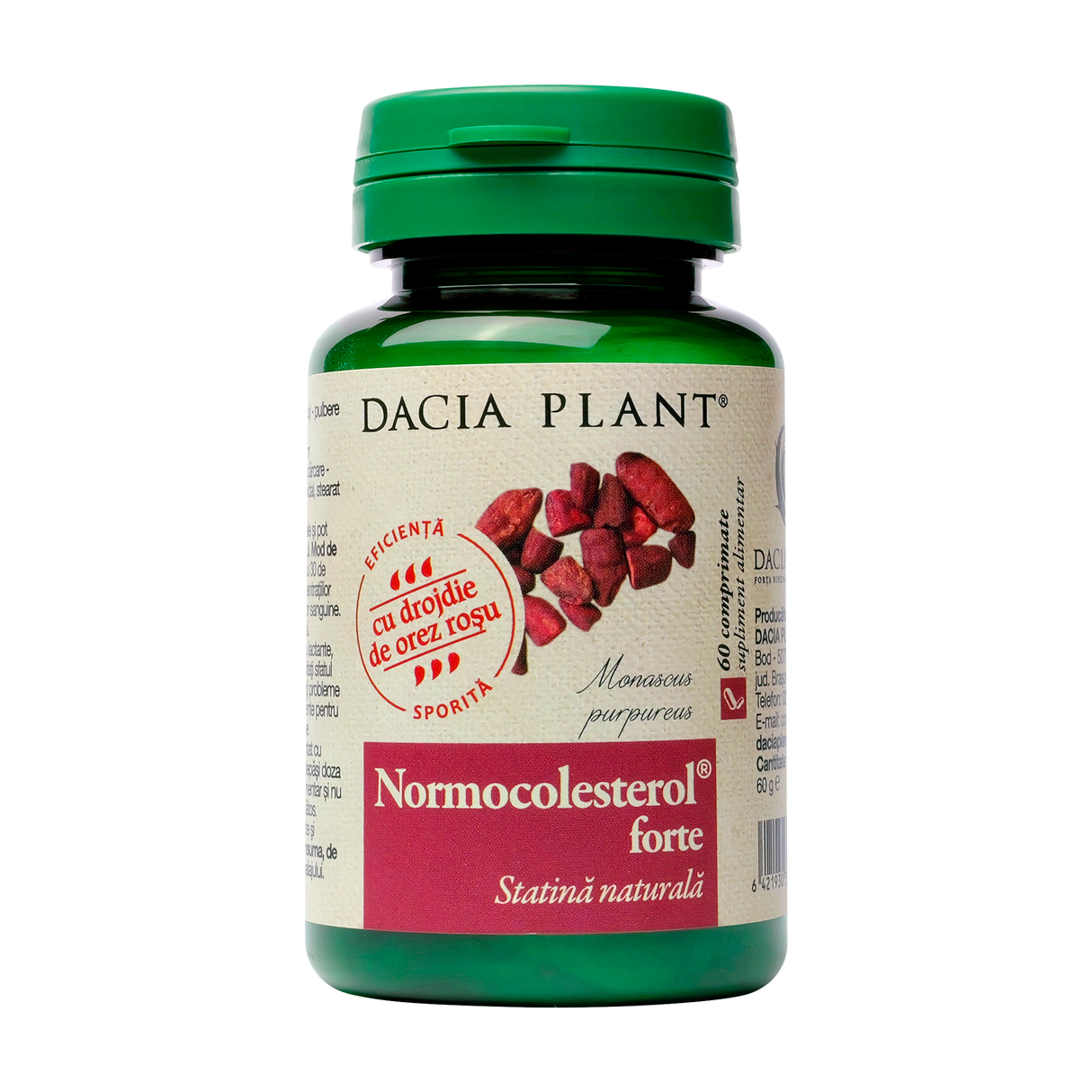 Normocolesterol forte 60 comprimate