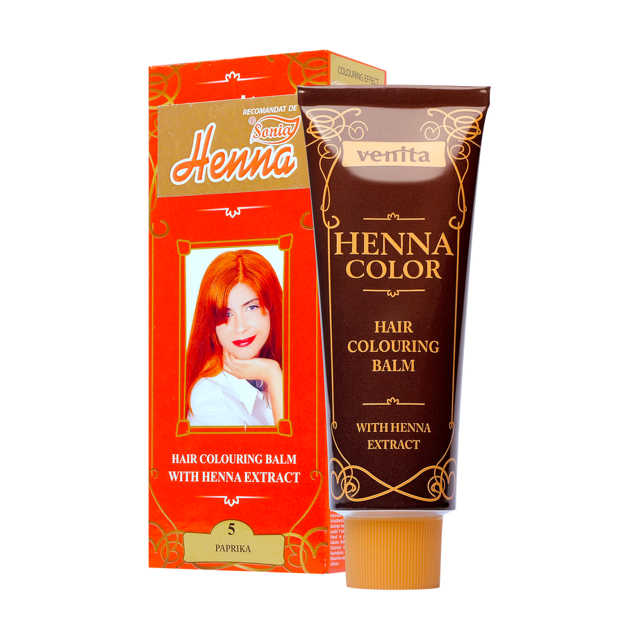 Balsam colorant par henna sonia nr.5 - paprika 75 g