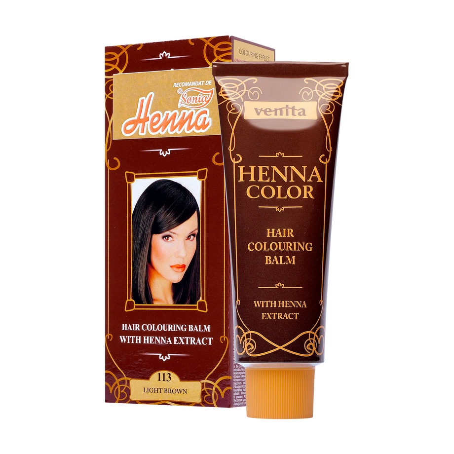 Balsam colorant par henna sonia nr.113 - saten deschis 75 g