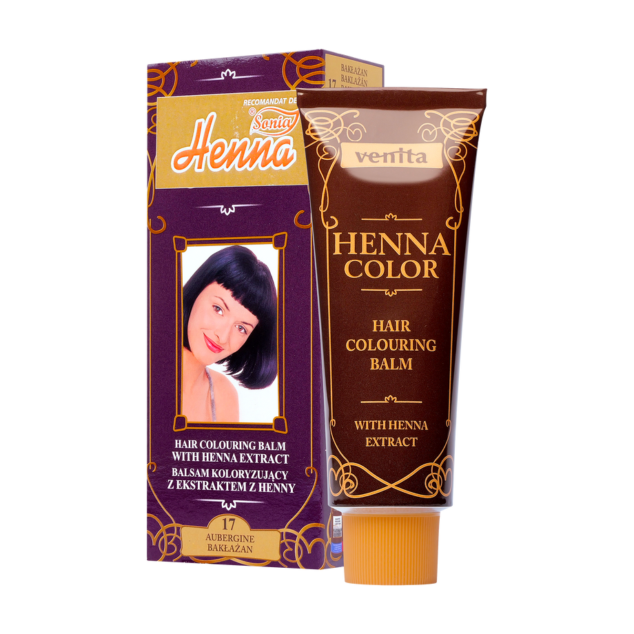 Balsam colorant par henna sonia nr.17 - violet 75 g