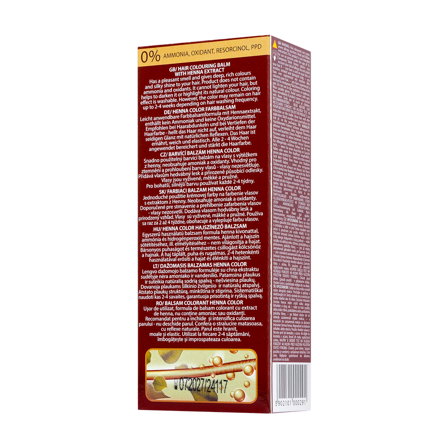 Balsam colorant par henna sonia nr.12 - cherry 75 g