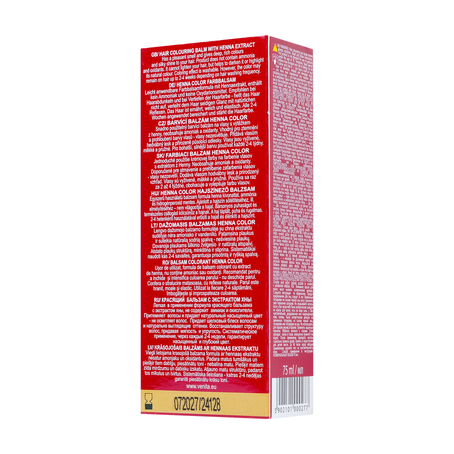 Balsam colorant par henna sonia nr.10 - rosu rodie 75 g