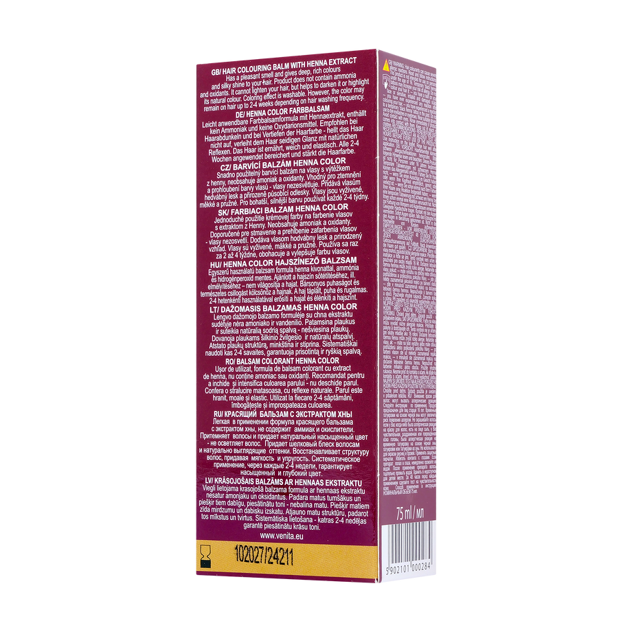 Balsam colorant par henna sonia nr.11 - rosu burgundy 75 g