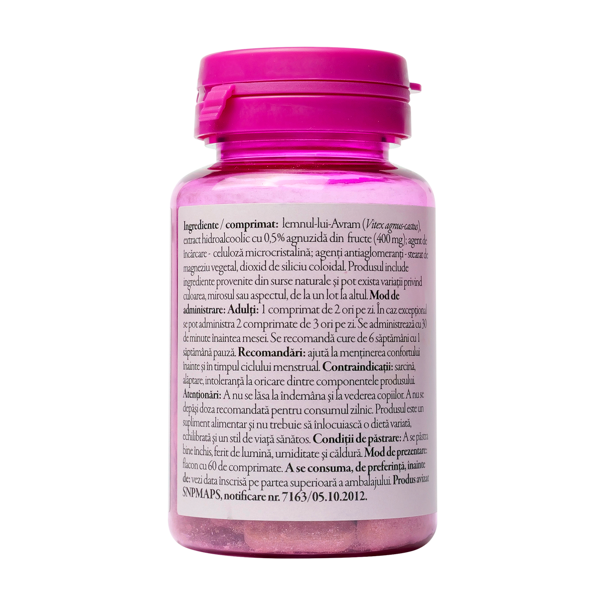 Progesteron natural sublima 60 comprimate