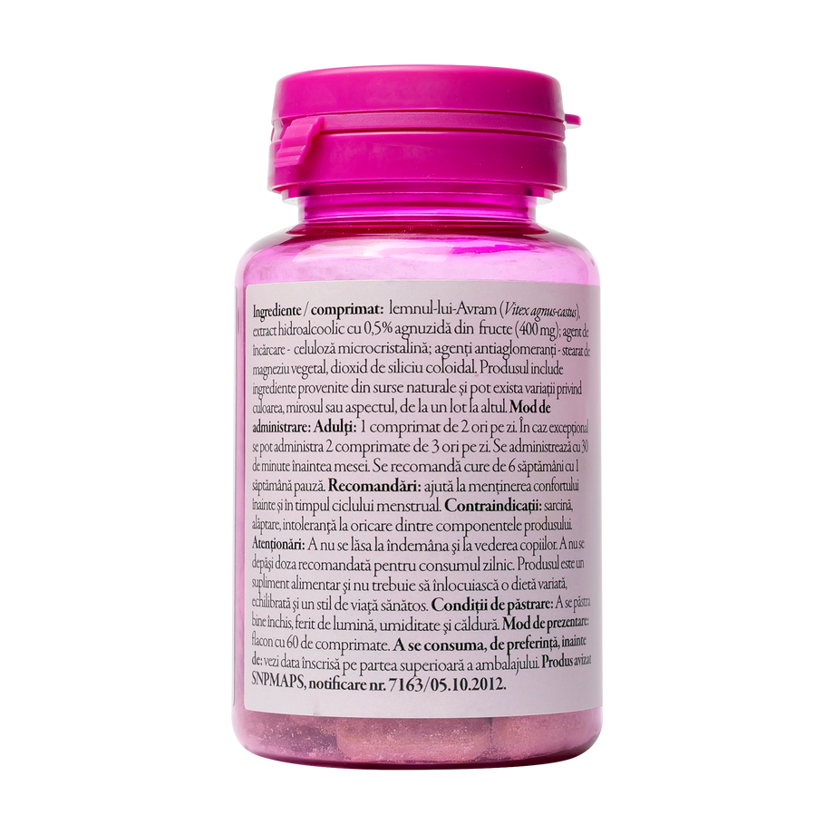 Progesteron natural sublima 60 comprimate