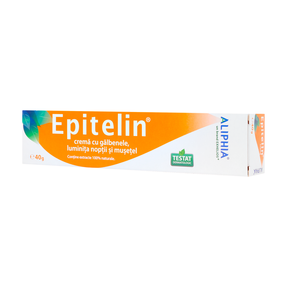 Crema epitelin cu galbenele, musetel, luminita noptii 40 g