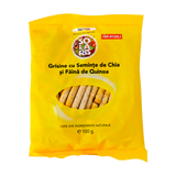 Grisine cu faina integrala, quinoa si seminte chia 100 g