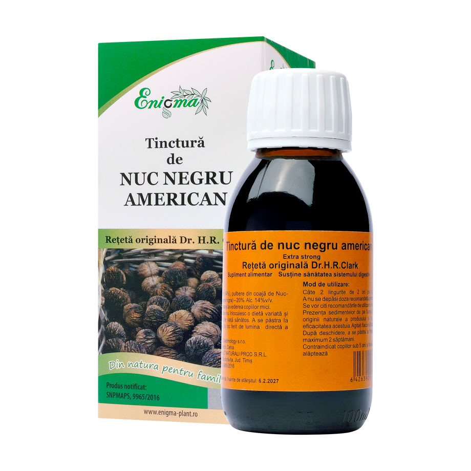 Tinctura nuc negu american 100 ml