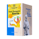 Ceai turmeric auriu cu ghimbir si cardamom 18 capsule