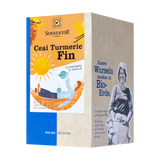 Ceai turmeric fin cu rooibos si vanilie 18 plicuri