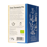 Ceai turmeric fin cu rooibos si vanilie 18 plicuri