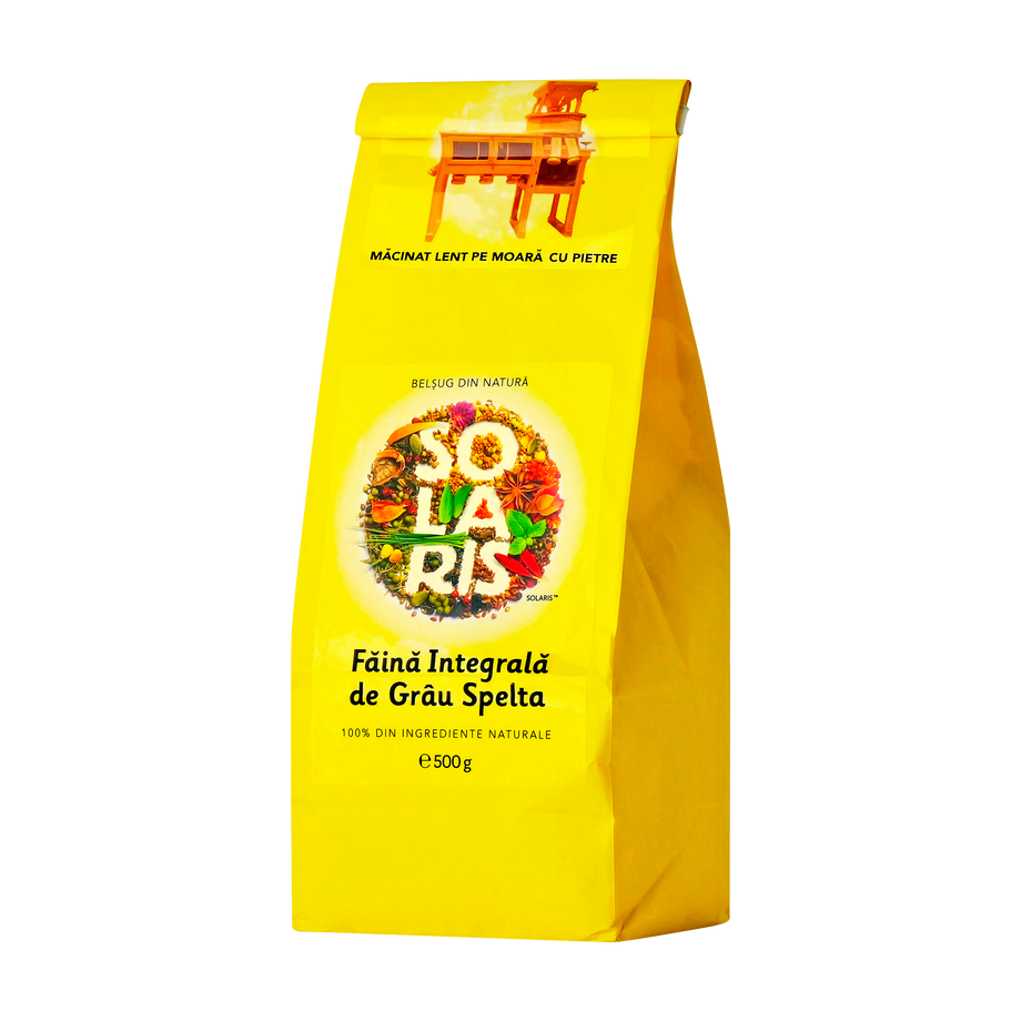 Faina integrala de grau spelta 500g Solaris