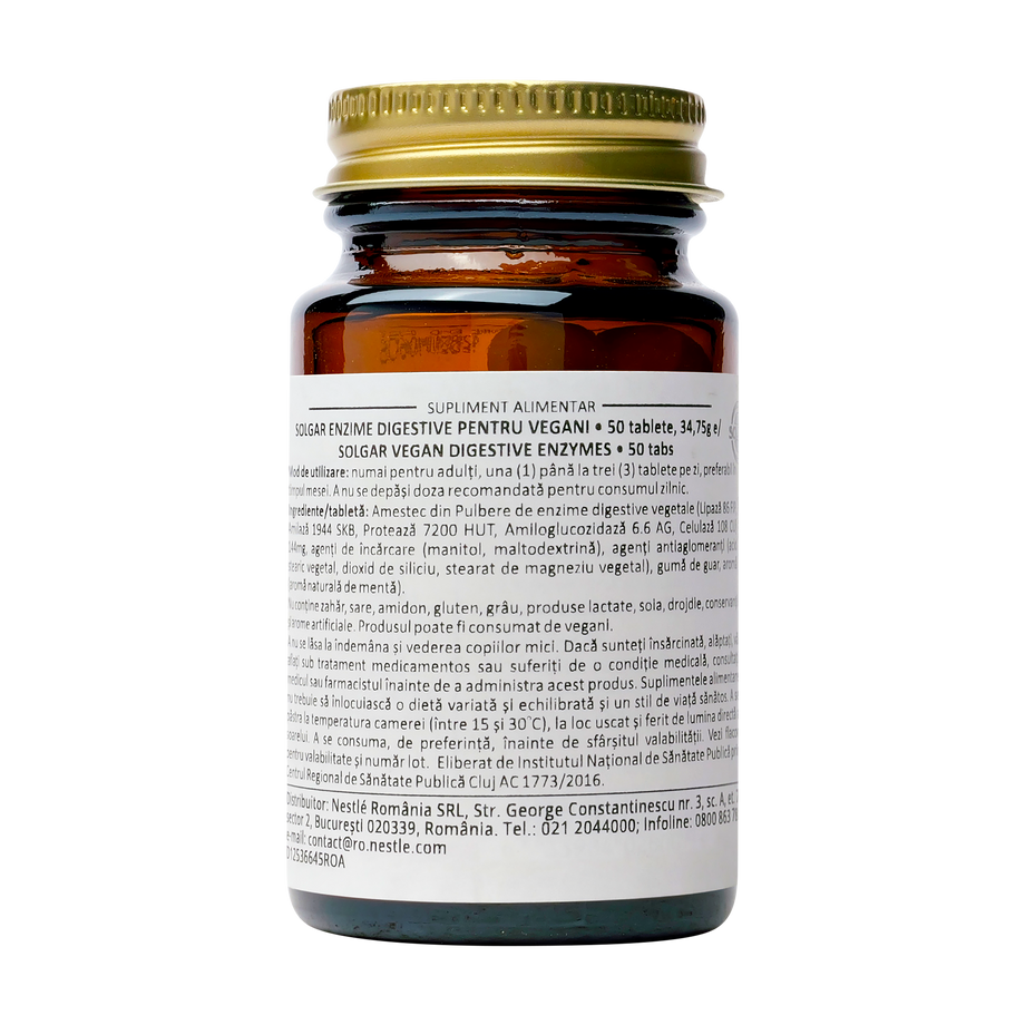 Vegan digestive enzymes chew 50 capsule