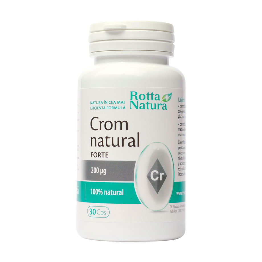 Crom natural forte 30 capsule