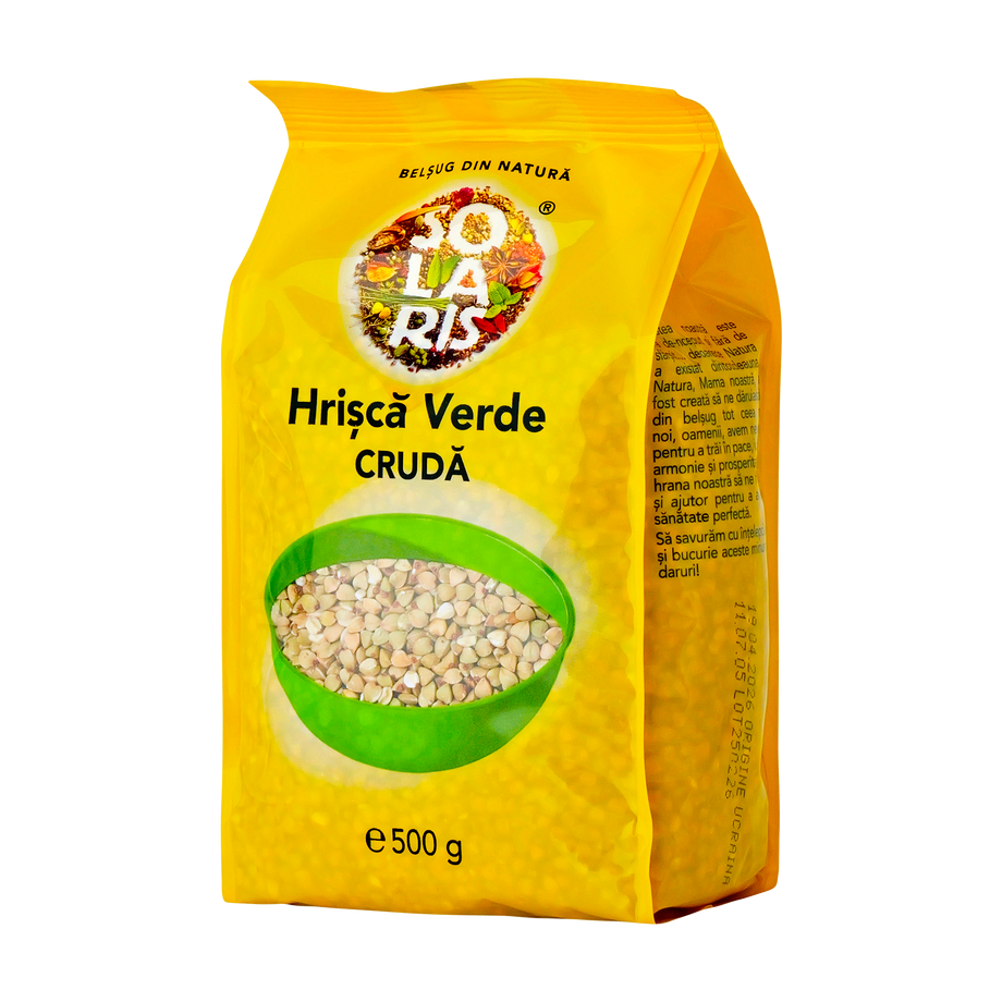 Hrisca boabe crude 500g Solaris