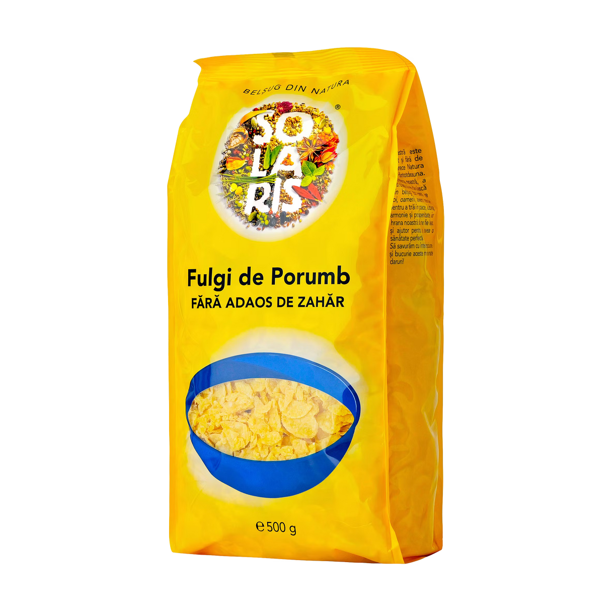 Fulgi de porumb fara adaos de zahar 500 g