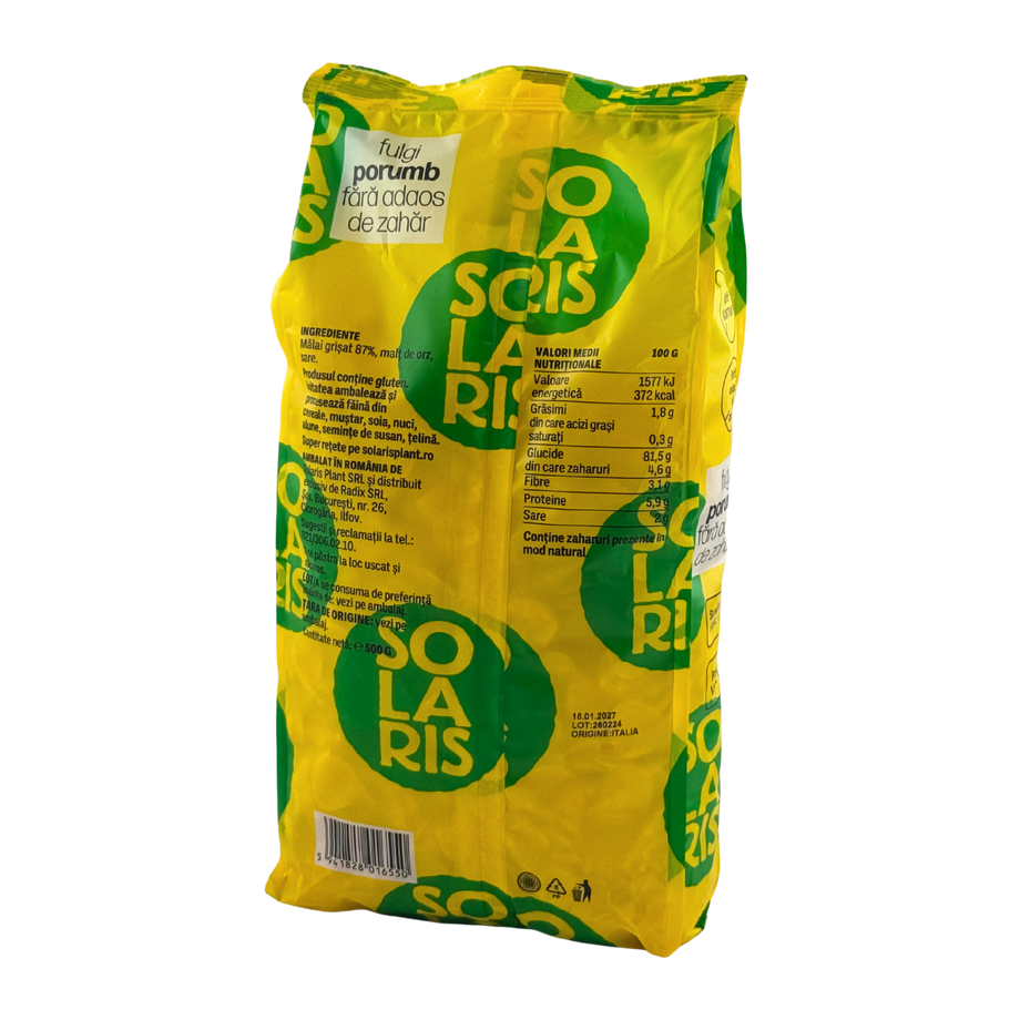 Fulgi de porumb fara adaos de zahar 500 g