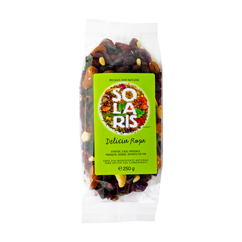Amestec fructe Deliciu rosu 250 g