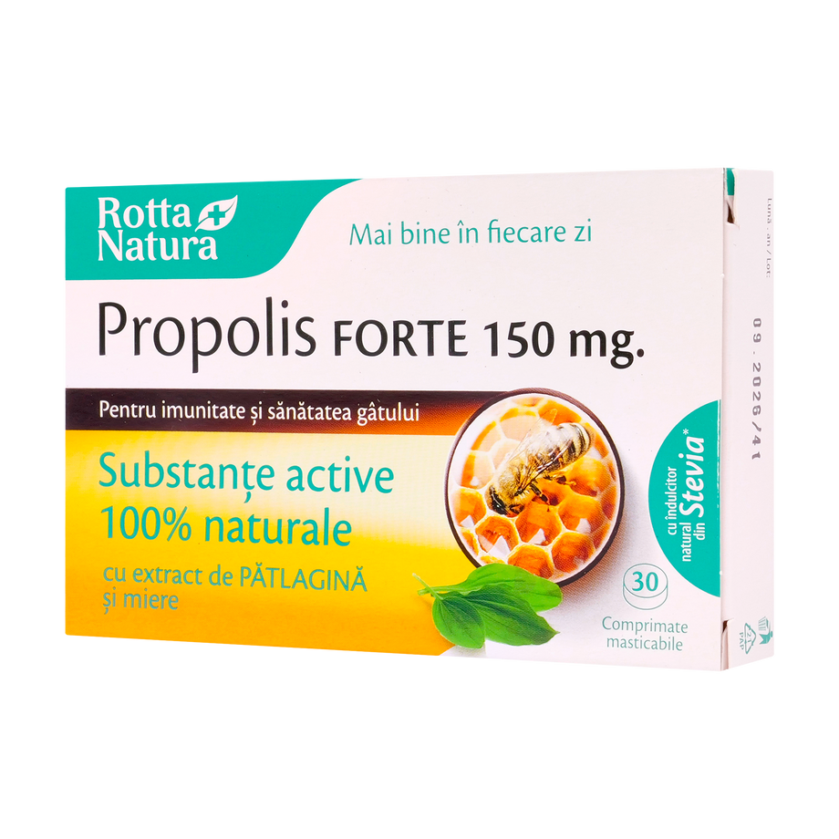 Propolis forte cu patlagina 30 capsule
