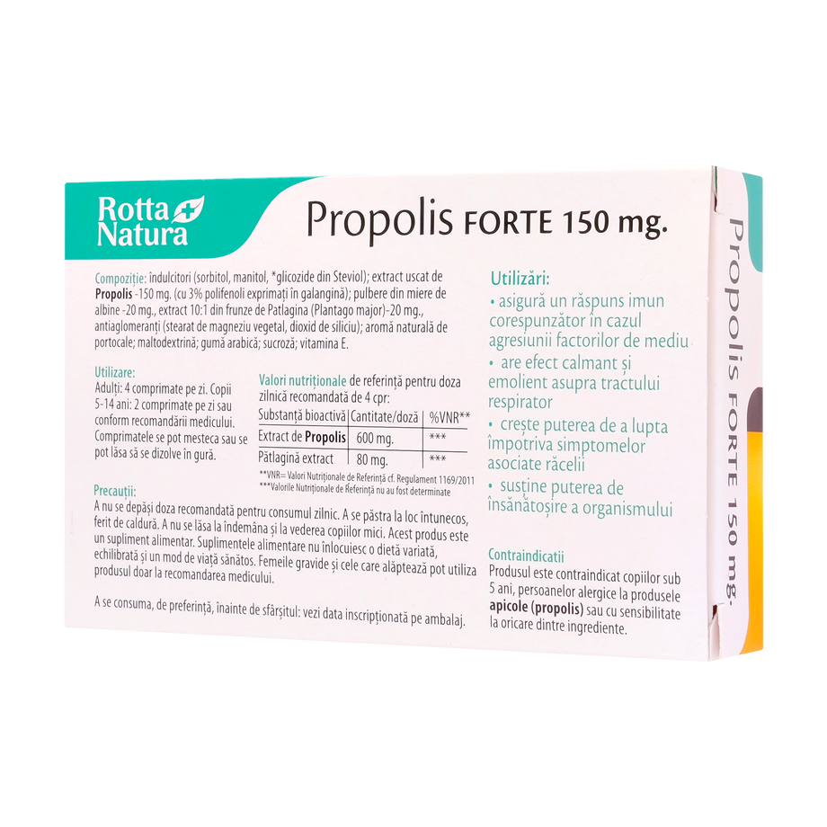 Propolis forte cu patlagina 30 capsule