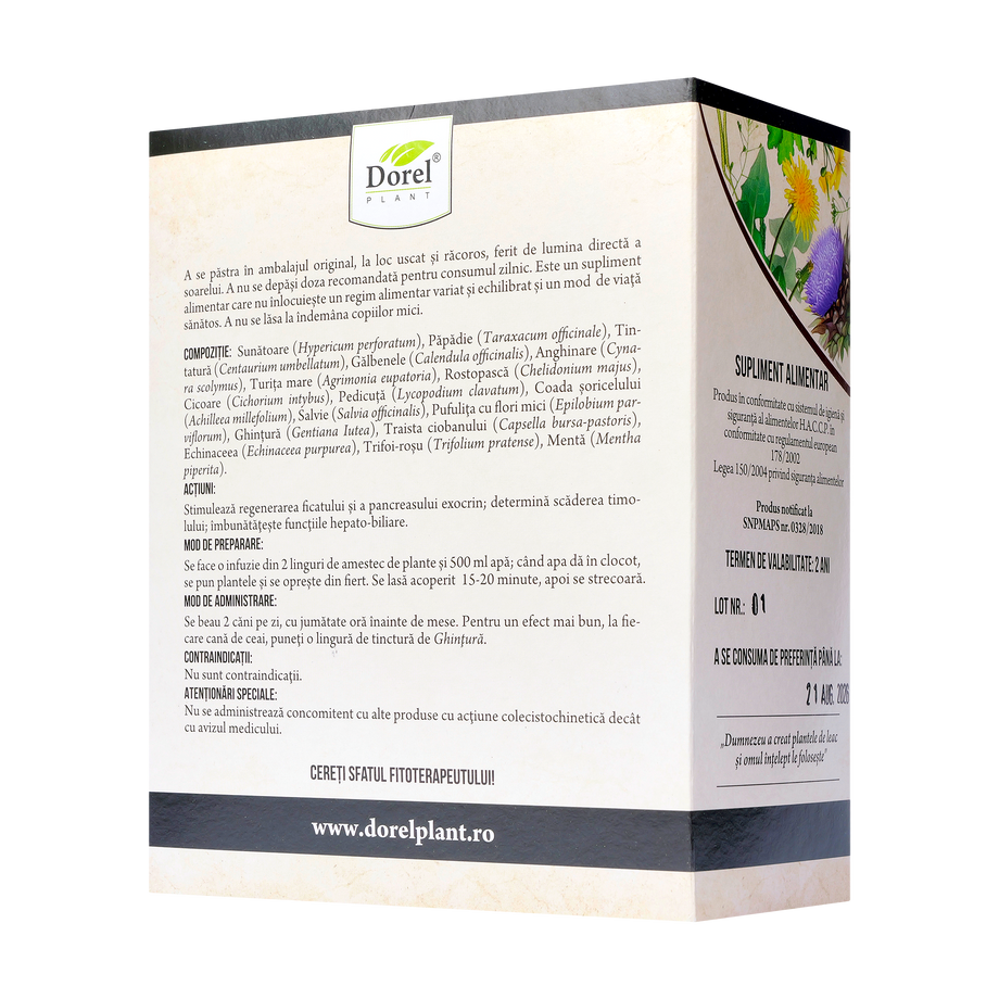 Ceai hepato-bil-plant 150 g
