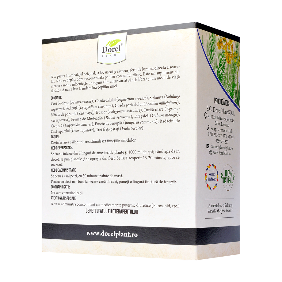 Ceai renal-plant (rinichi sanatosi) 150 g