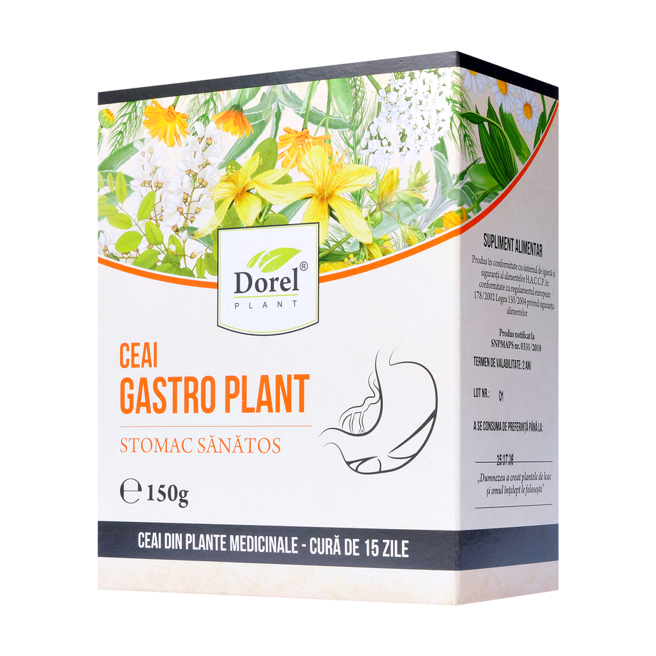 Ceai gastro-plant (stomac sanatos) 150 g