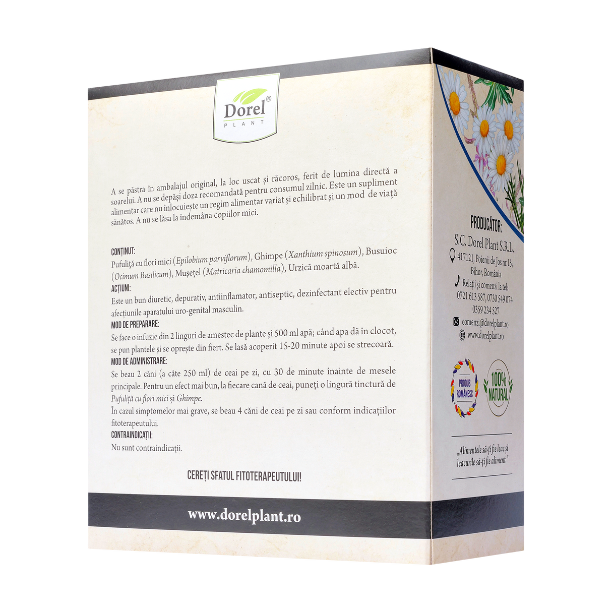 Ceai prostato-plant (prostata sanatoasa) 150 g