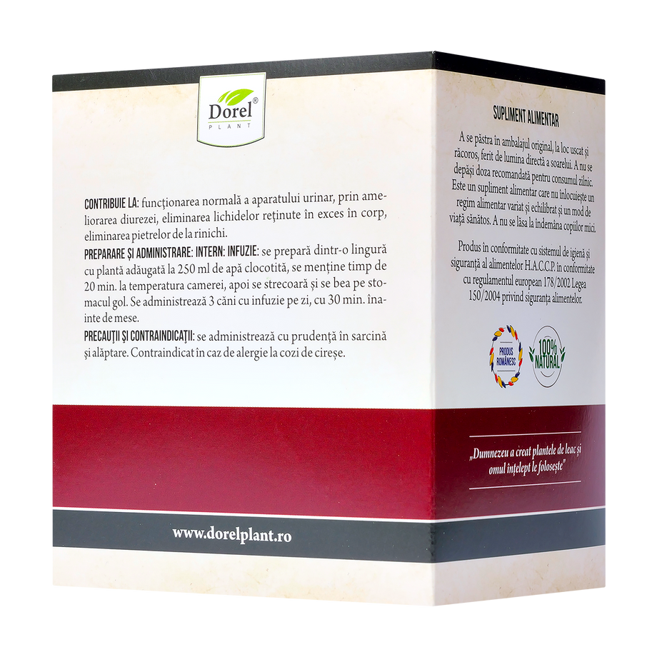 Ceai cozi de cirese 50 g Dorel Plant
