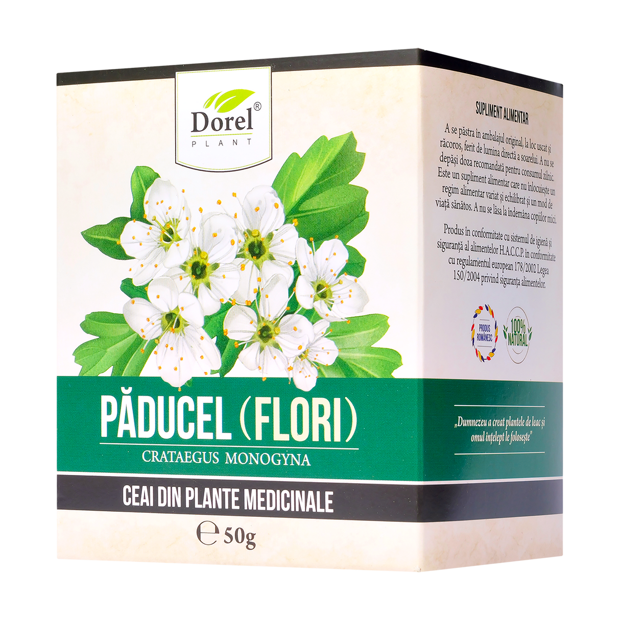 Ceai paducel flori 50 g Dorel Plant