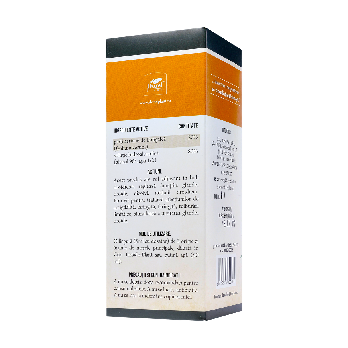Tinctura dragaica 200 ml