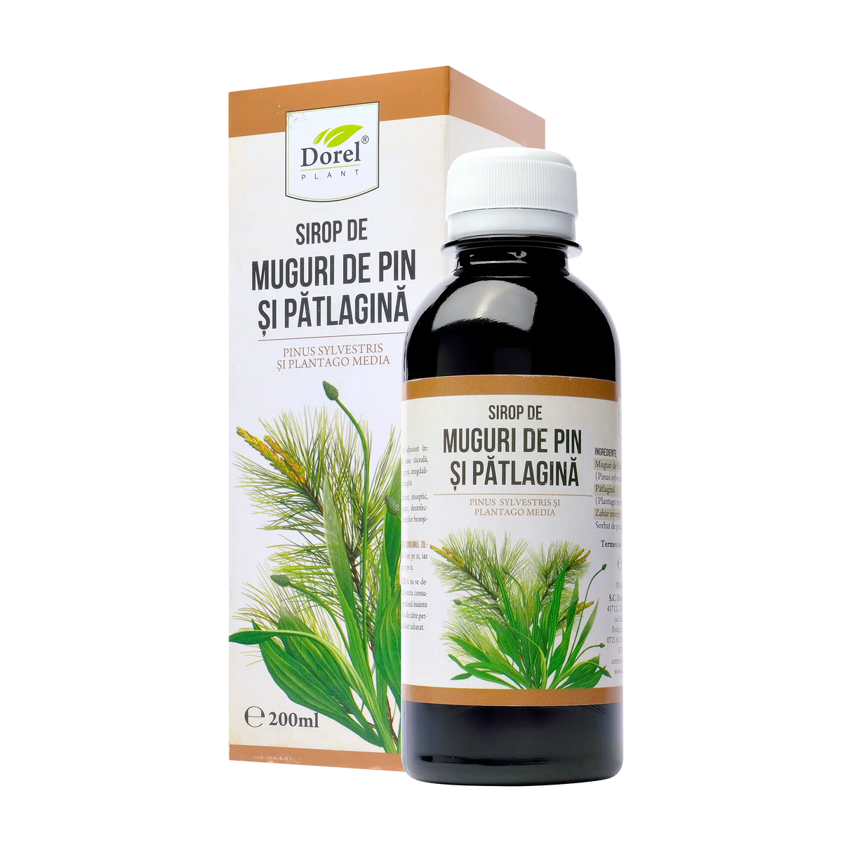 Sirop muguri pin si patlagina 200 ml