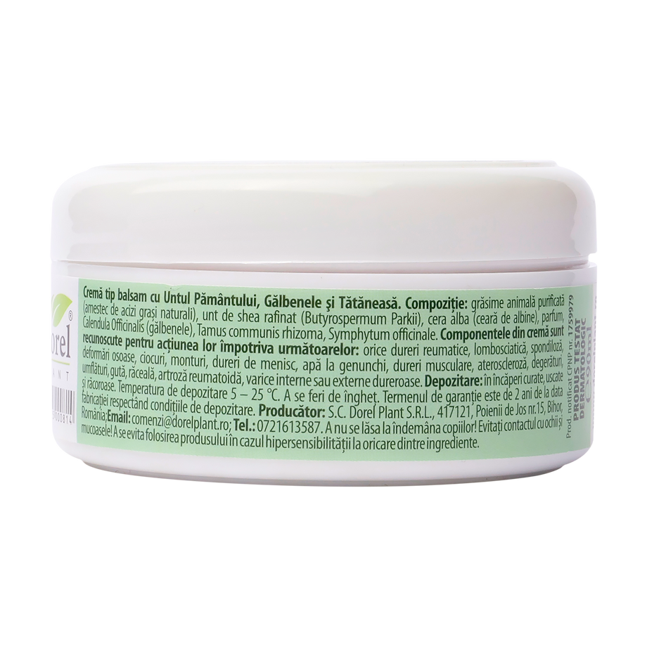 Crema-balsam untul pamantului, galbenele si tataneasa 90 ml