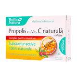 Propolis + vitamina C naturala 30 comprimate