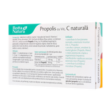 Propolis + vitamina C naturala 30 comprimate