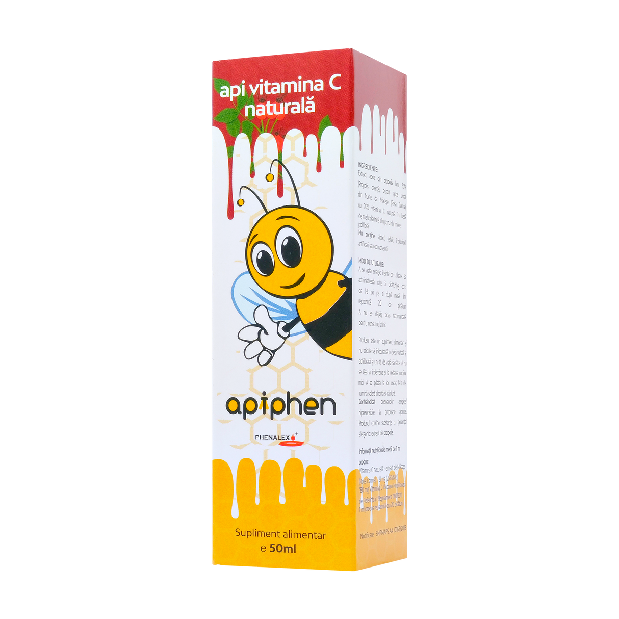 Vitamina C naturala api 50 ml