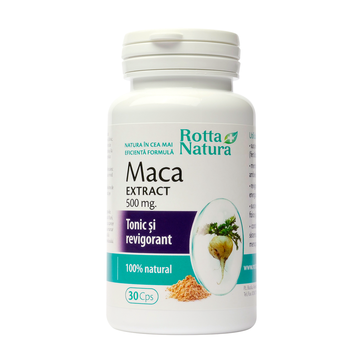 Maca extract 500mg 30 capsule