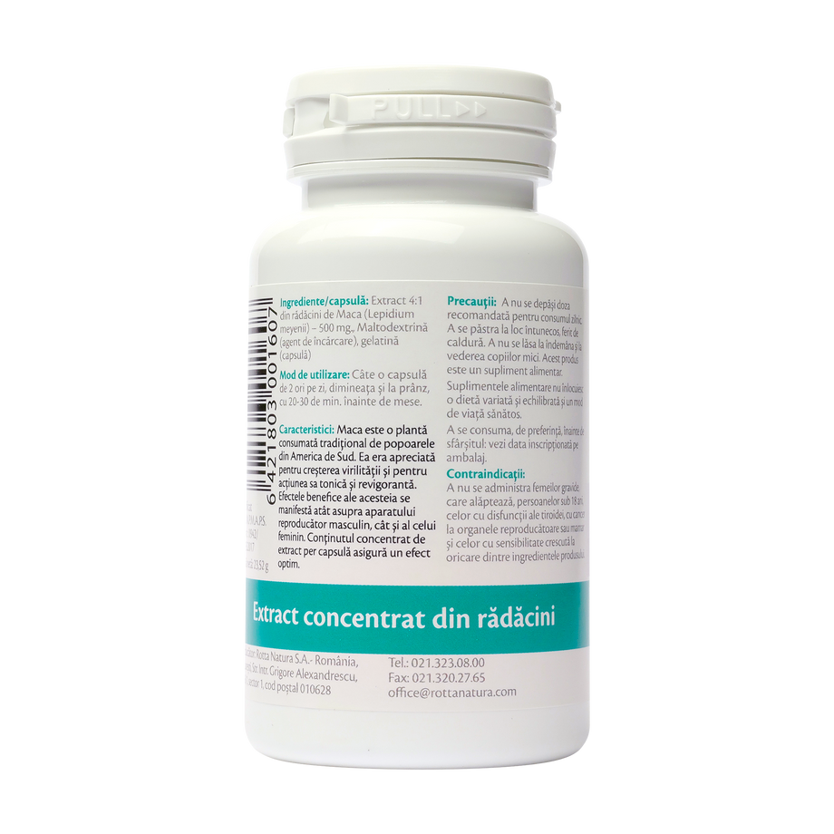 Maca extract 500mg 30 capsule
