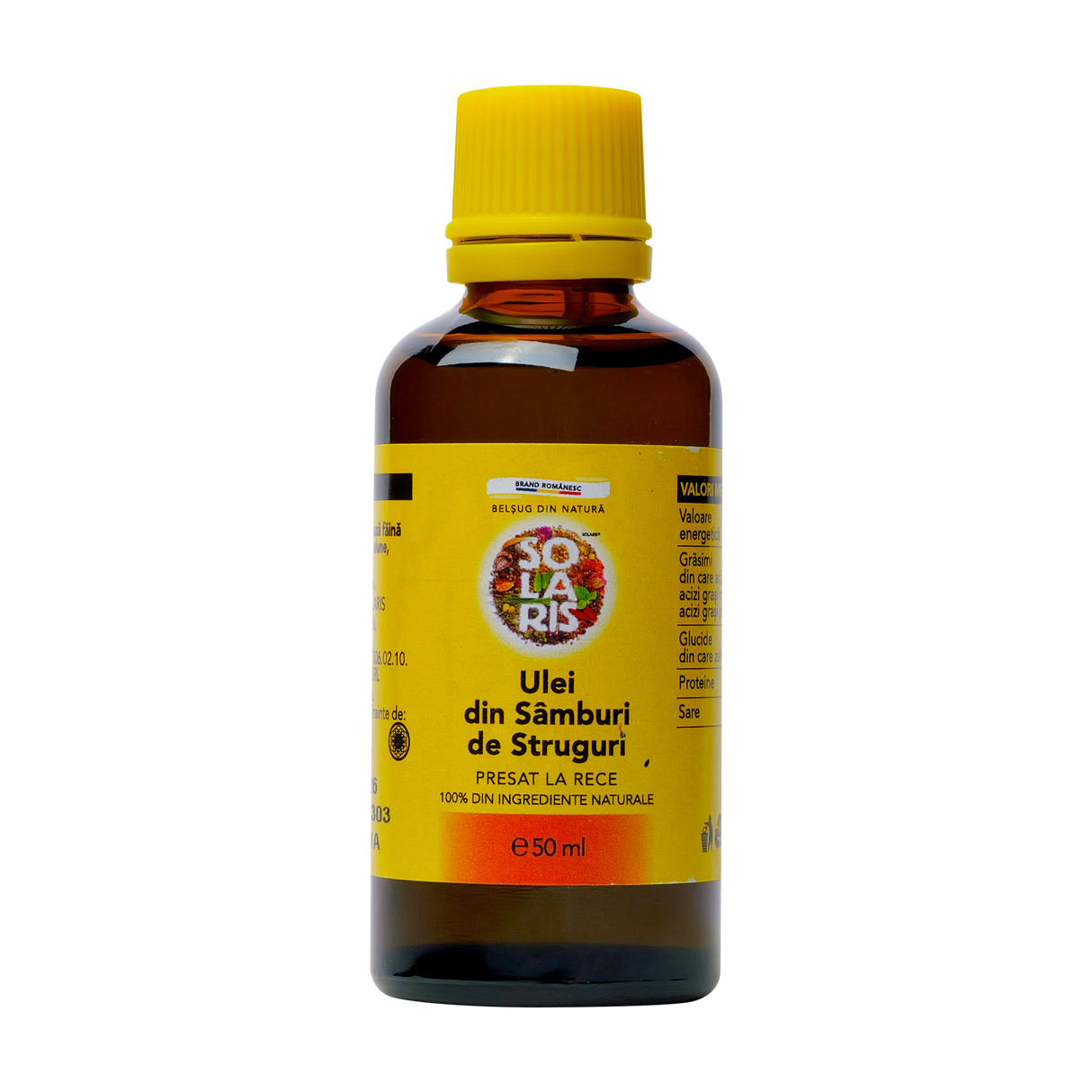 Ulei samburi struguri presat la rece 50 ml