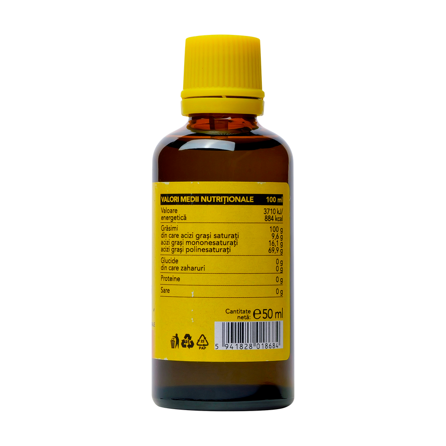 Ulei samburi struguri presat la rece 50 ml