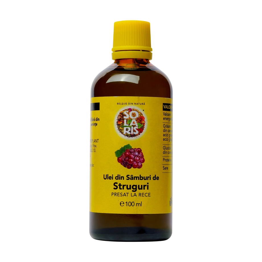 Ulei samburi struguri presat la rece 100 ml