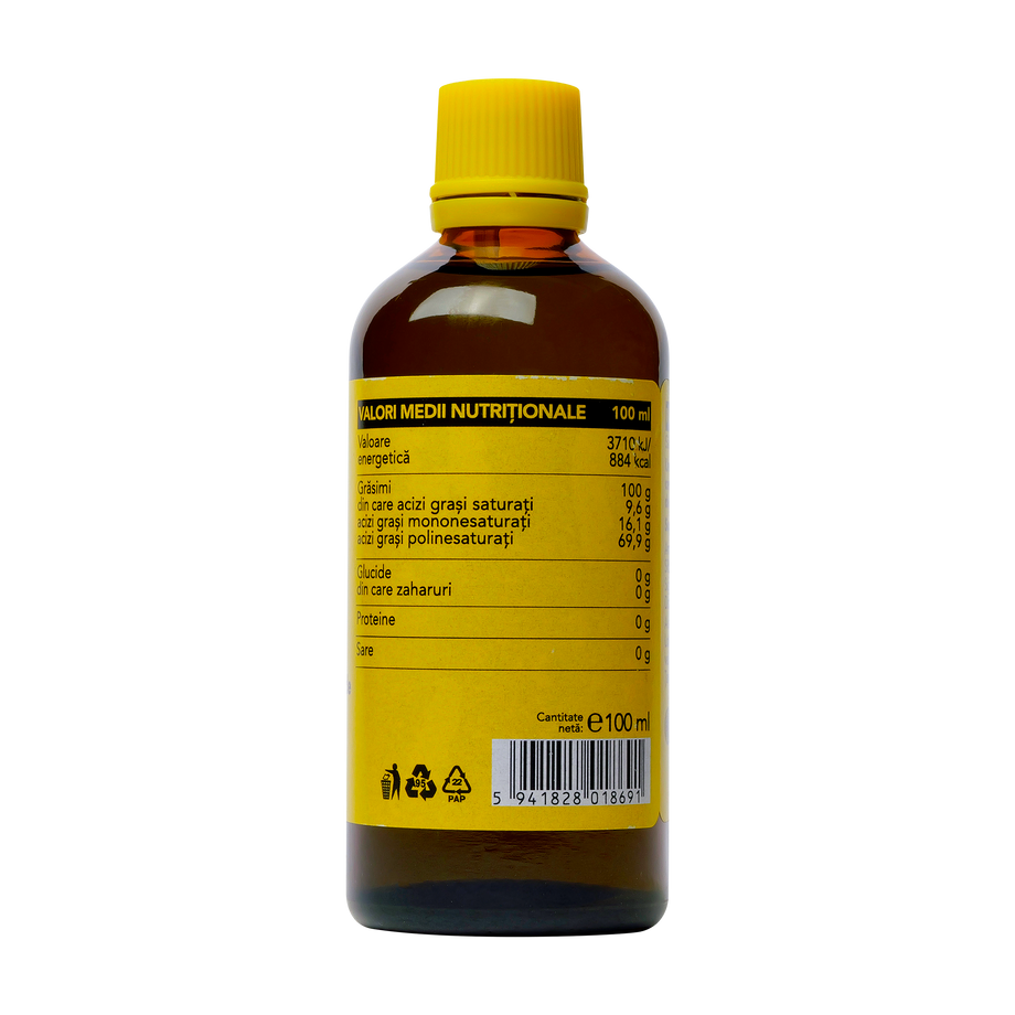 Ulei samburi struguri presat la rece 100 ml