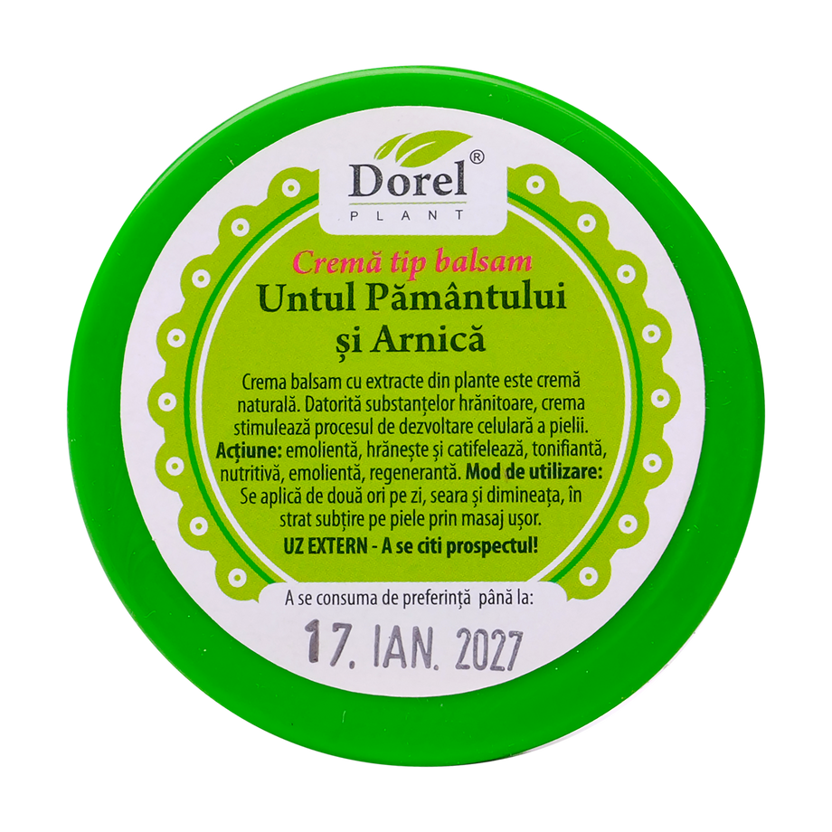 Crema-balsam untul pamantului si arnica 65 ml