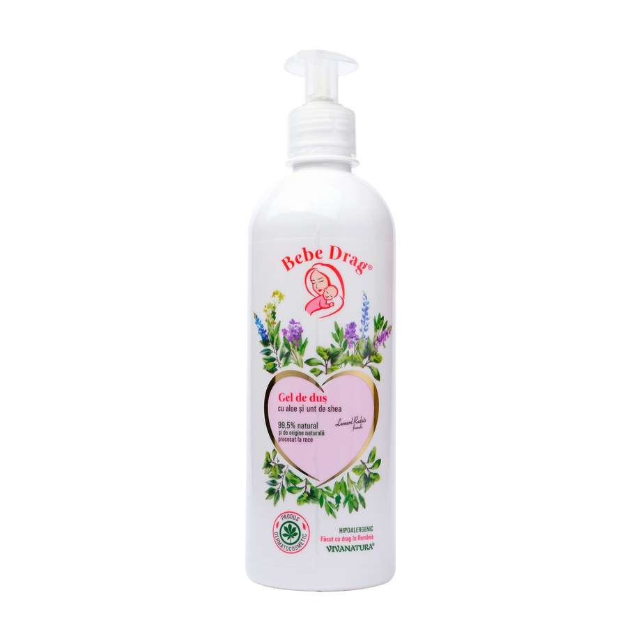 Gel de dus Bebe Drag cu aloe si unt de shea 500 ml