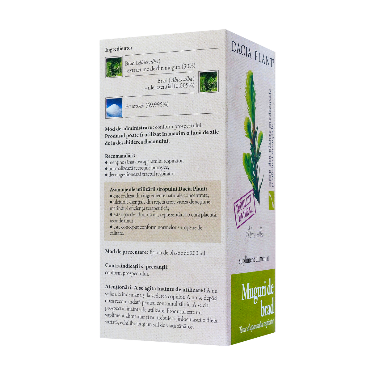 Sirop muguri de brad 200 ml