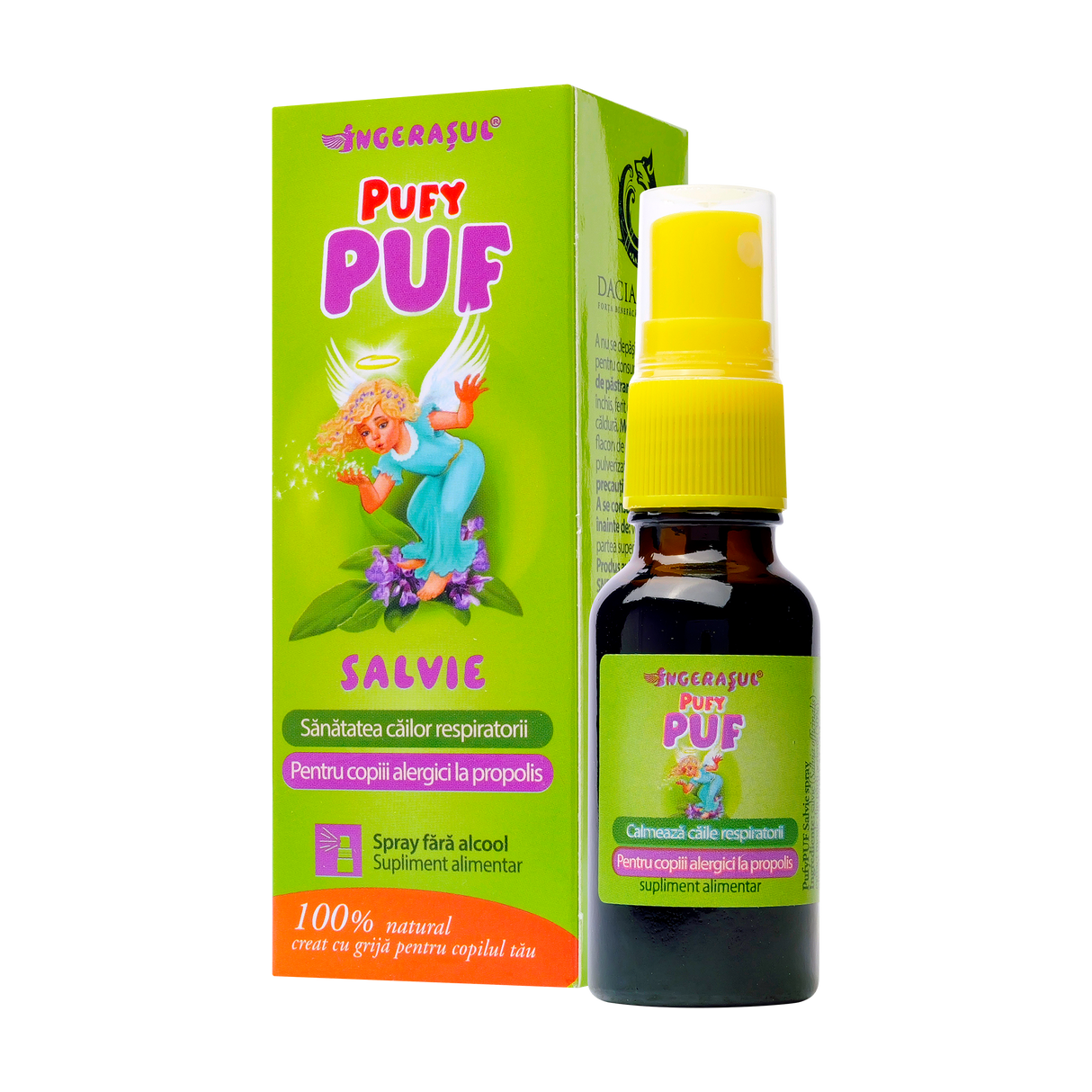 Salvie Pufy puf fara alcool spray 20 ml