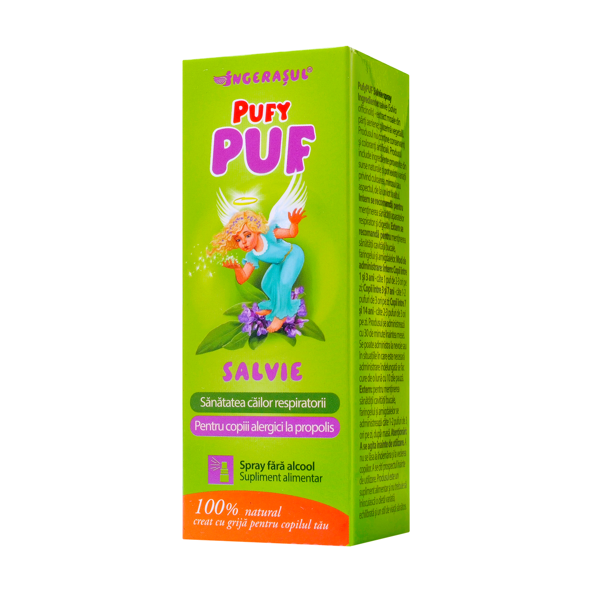 Salvie Pufy puf fara alcool spray 20 ml
