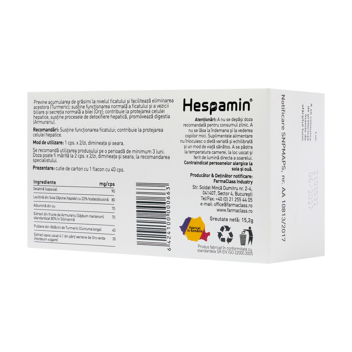 Hespamin 40 capsule