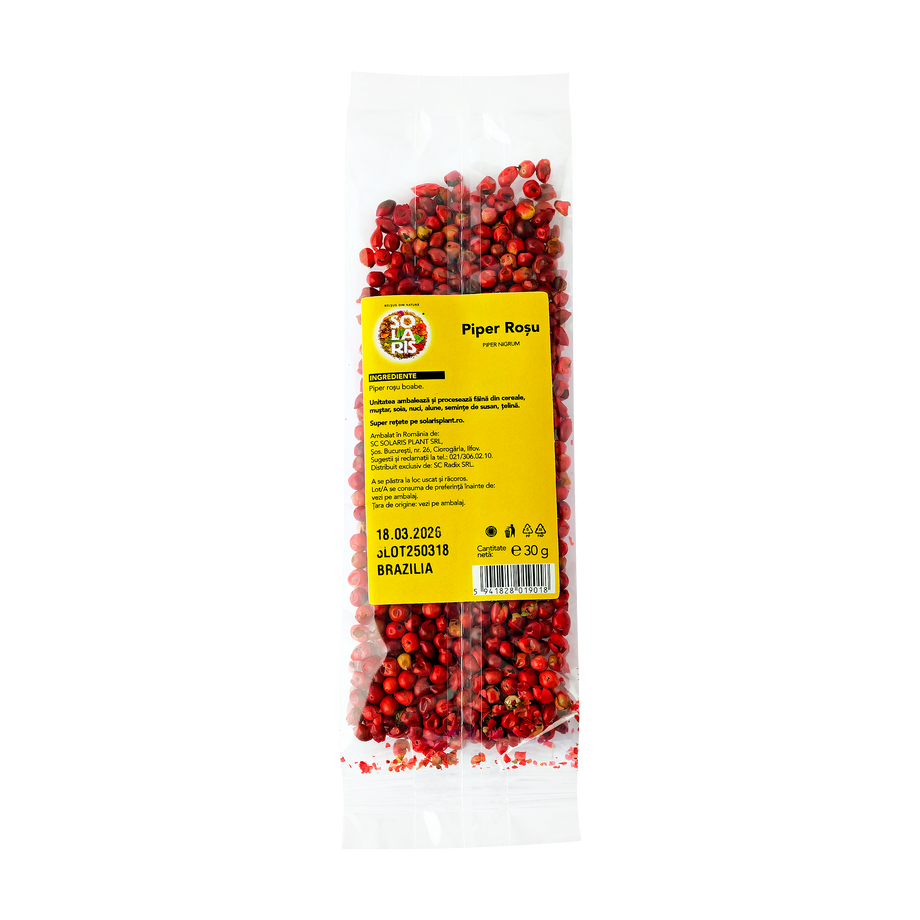 Piper boabe rosu 30 g